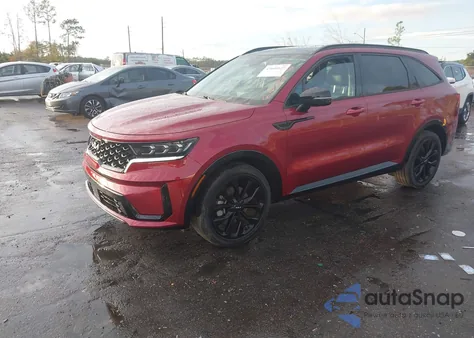 2023 Kia Sorento Sx из США, поврежденный, VIN 5XYRK4LFXPG210506